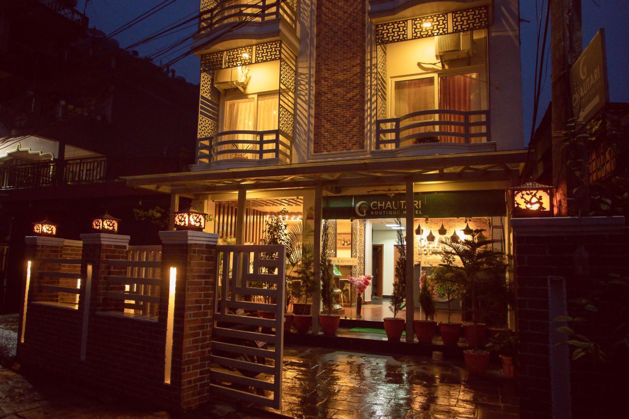 Chautari Boutique Hotel Pokhara Eksteriør billede